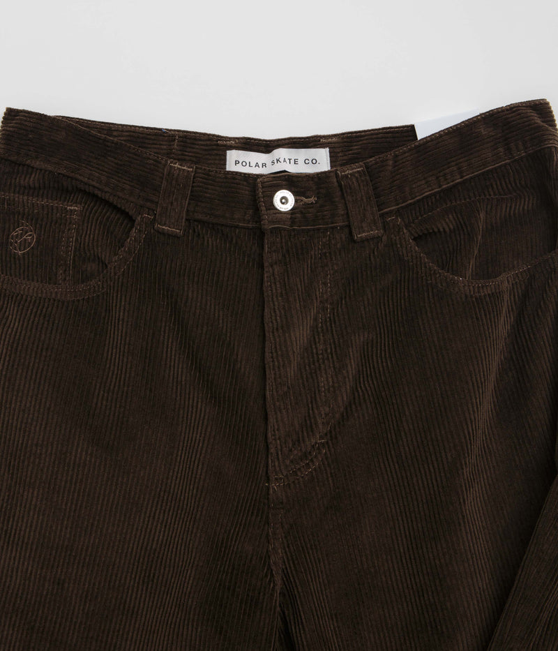 Polar Big Boy Cord Pants in Chocolate
