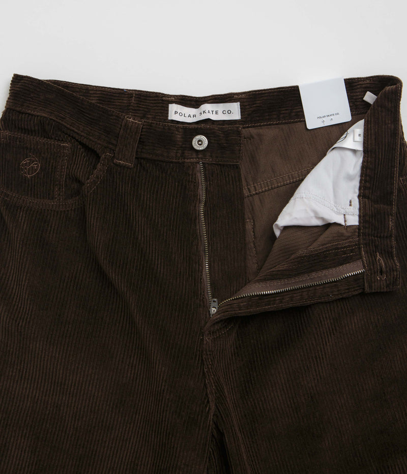 Polar Big Boy Cord Pants in Chocolate