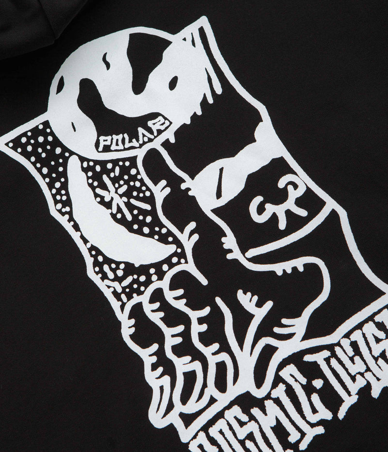 Polar Cosmic Dave Hoodie in Black