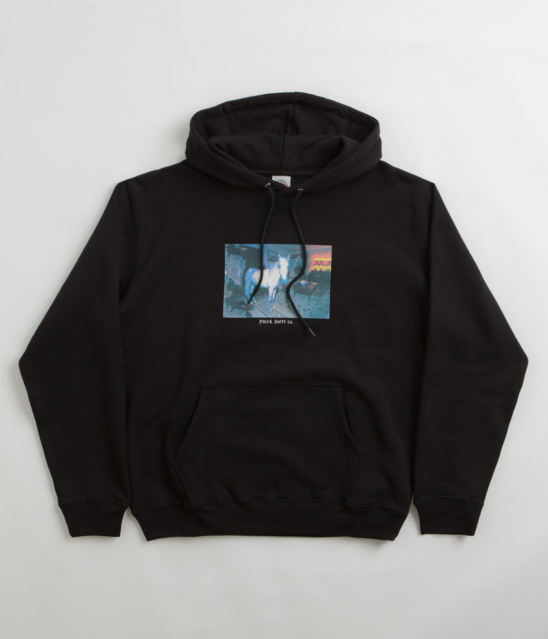 Polar Horse Dream Dave Hoodie in Black