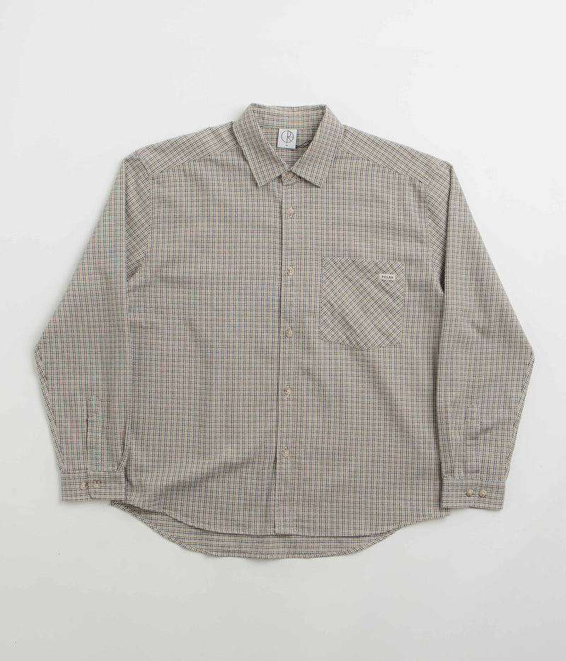 Polar Mitchell Shirt in Creme Check