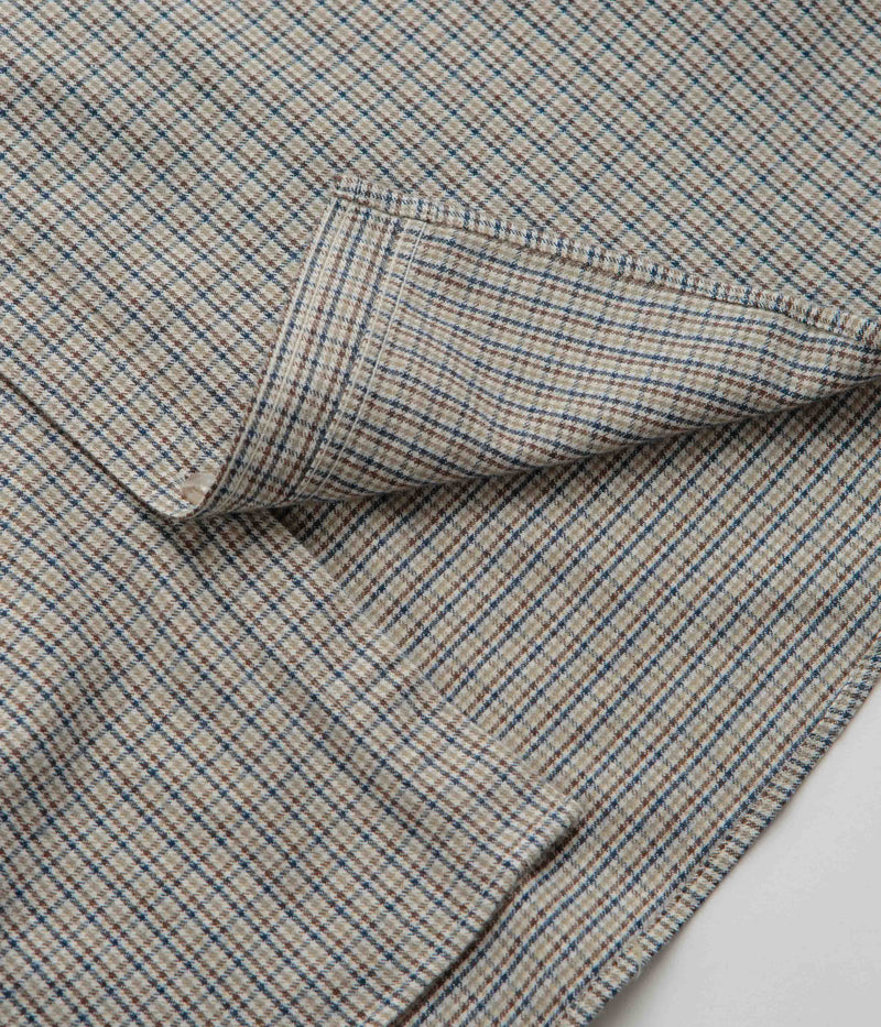 Polar Mitchell Shirt in Creme Check