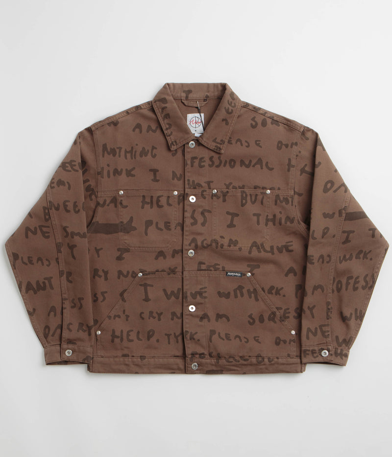 Polar Sad Notes Patrik Jacket in Walnut