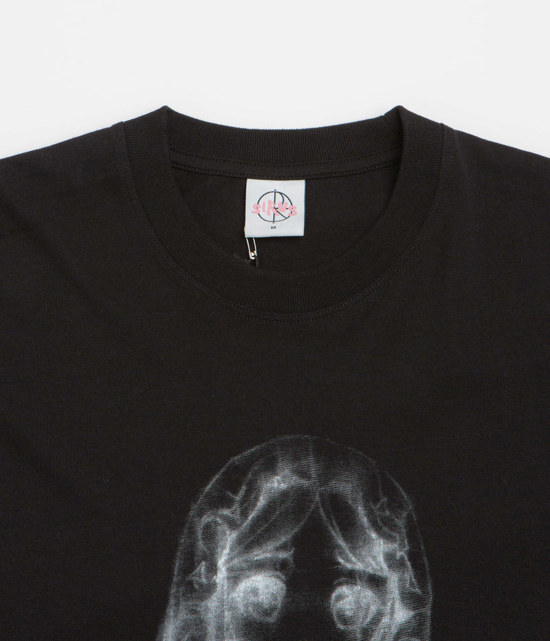 Polar Saint Kawaii Long Sleeve T-Shirt in Black