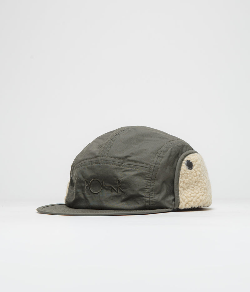 Polar Sherpa Vilde Flap Cap in Army Green