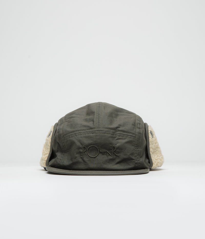 Polar Sherpa Vilde Flap Cap in Army Green