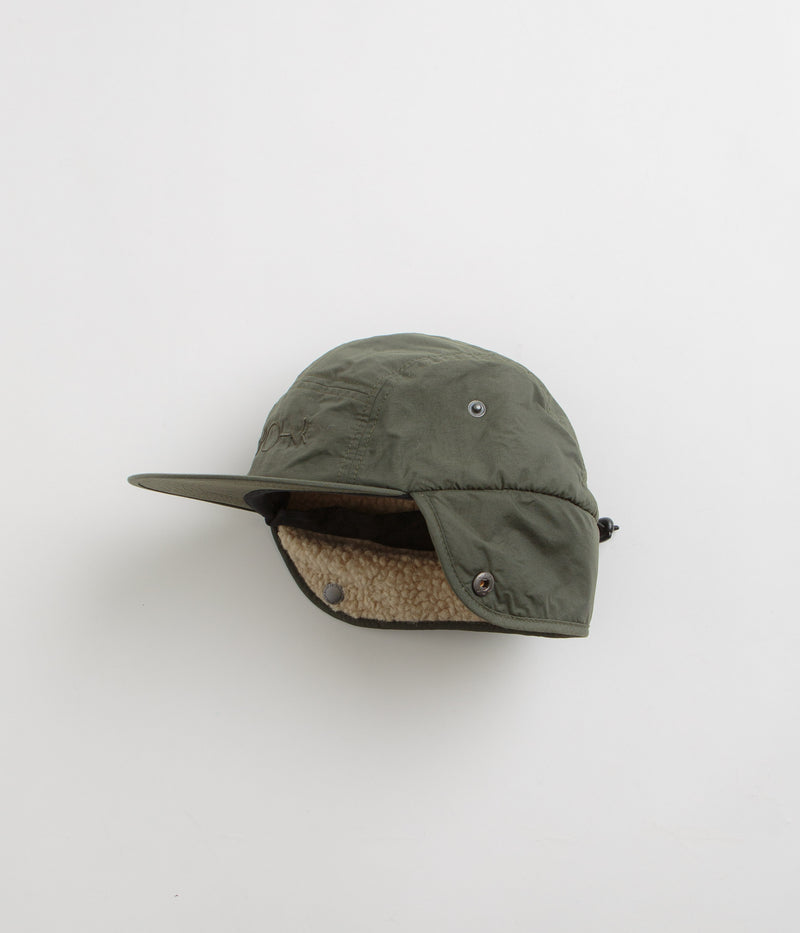 Polar Sherpa Vilde Flap Cap in Army Green