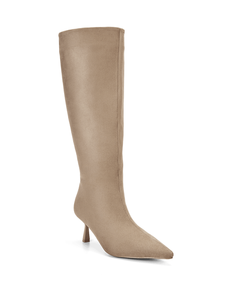 PORTIE CURVE - STONE SUEDE-Boots-Billini-Billini
