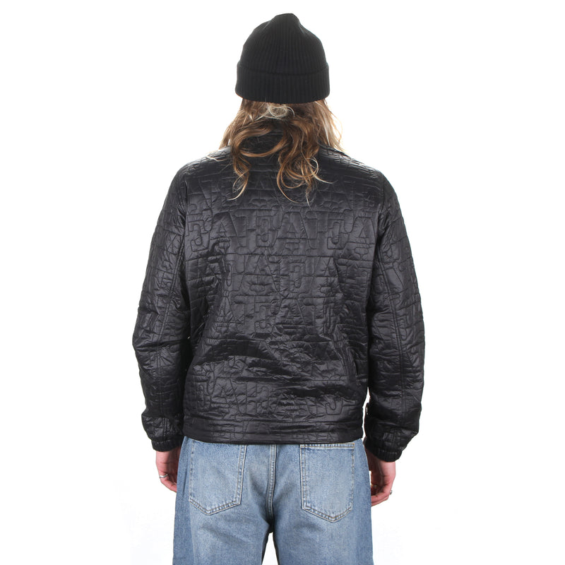 Fucking Awesome | Quilted Coaches Jacket Color : Black