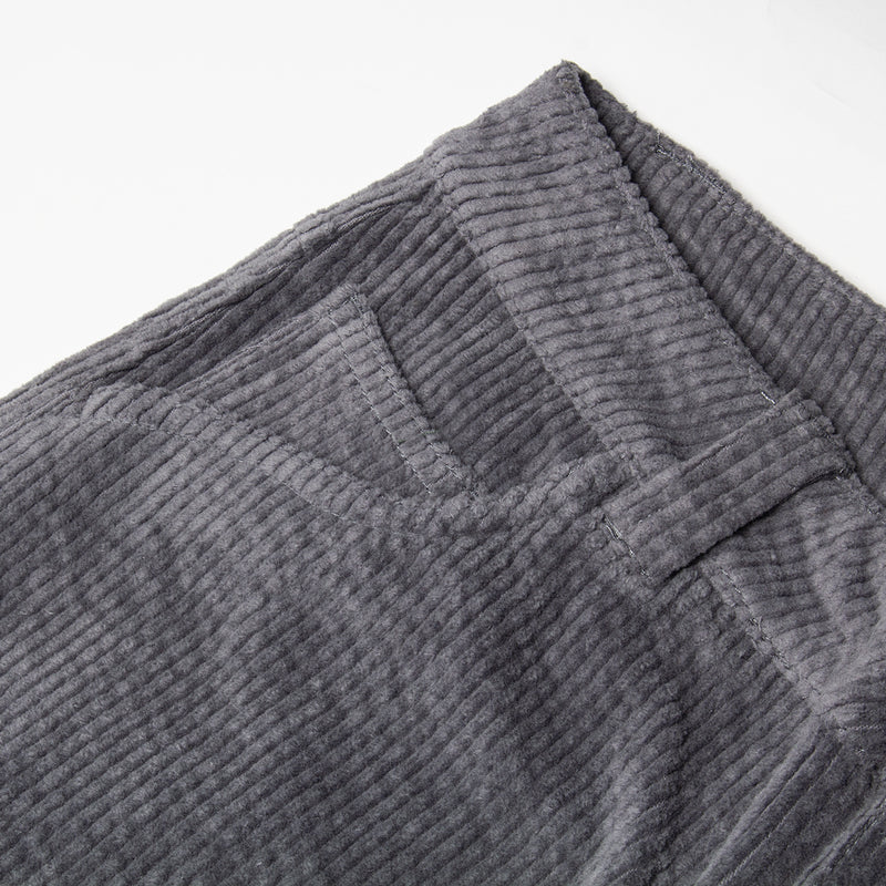 Dime | Relaxed Cargo Cord Pants Color : Grey