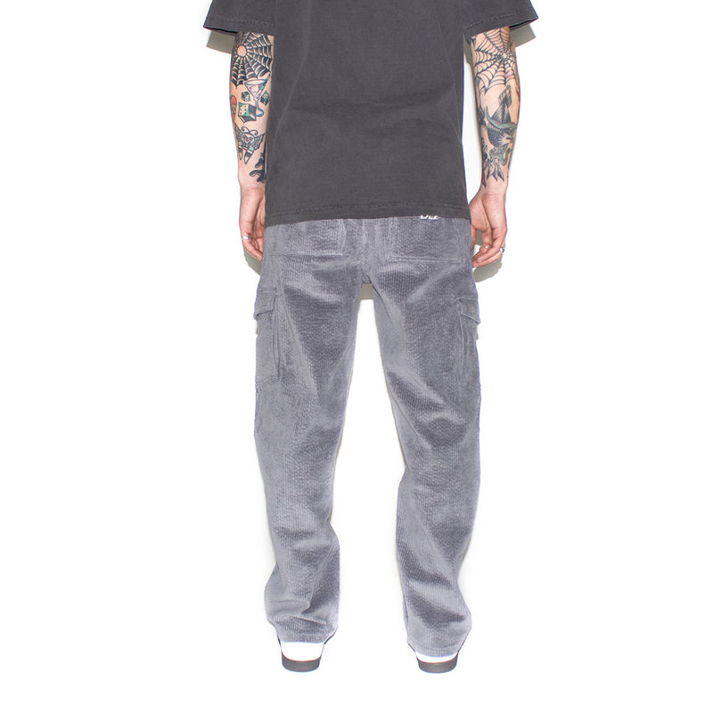 Dime | Relaxed Cargo Cord Pants Color : Grey