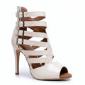 Rene - Ivory Vegan Patent - Street Sole