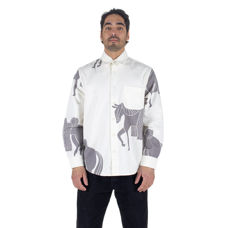 by Parra | Repeated Horse Shirt