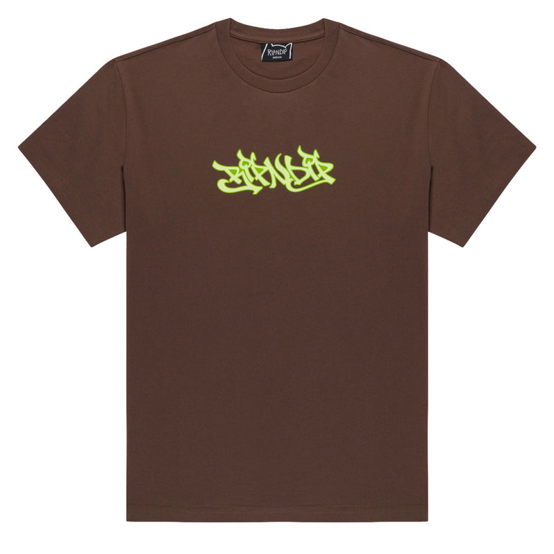 RIPNDIP Dragonology T-Shirt - Dark Brown