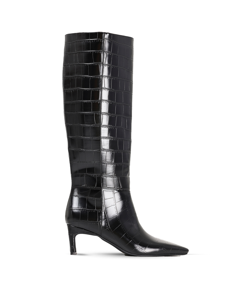 ROCKY - BLACK CROC-Boots-Billini-Billini