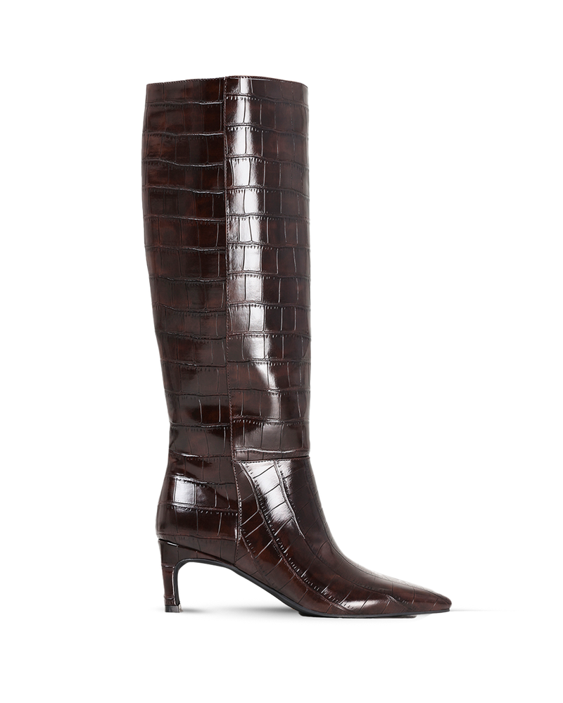 ROCKY - CHOCOLATE CROC-Boots-Billini-Billini