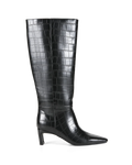 ROCKY CURVE - BLACK CROC-Boots-Billini-Billini