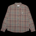 Butter Goods | Rodent Flannel Shirt Color : Pink / Grey