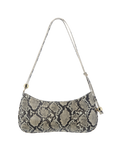 ROSABELLE SHOULDER BAG - CREAM SNAKE-Handbags-Billini-Billini