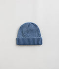 RoToTo Aran Cable Beanie in Light Denim