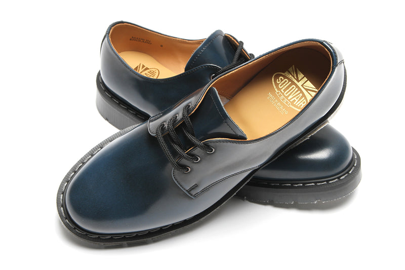 Solovair | Rub-Off Gibson Shoe Navy