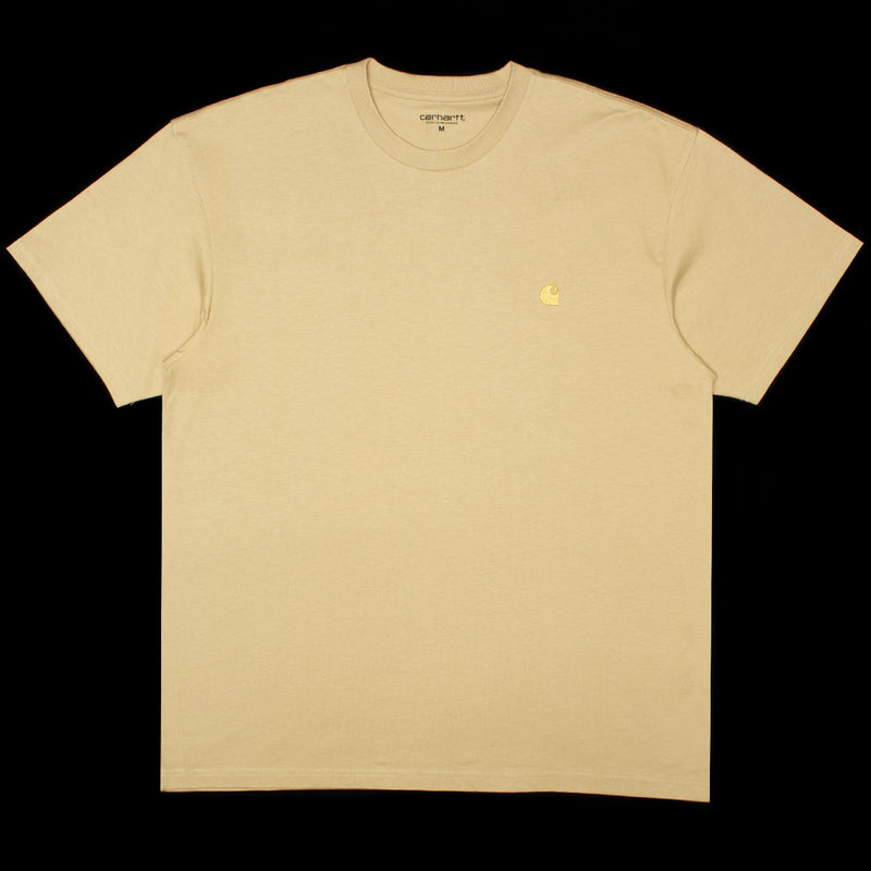 Carhartt WIP | S/S Chase T-Shirt Style # I026391-22I Color : Sable / Gold
