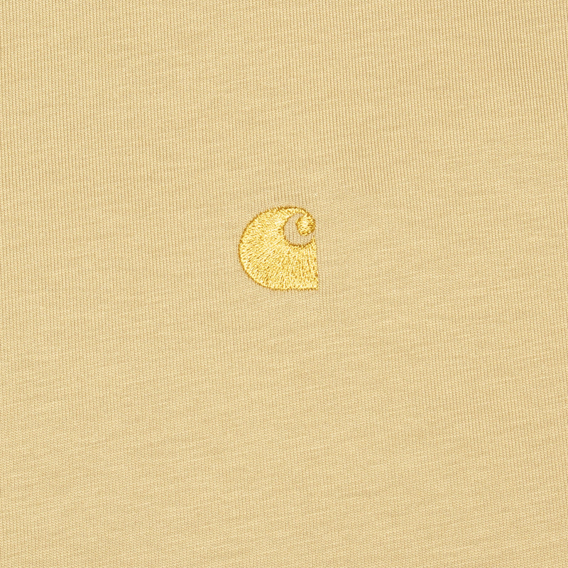 Carhartt WIP | S/S Chase T-Shirt Style # I026391-22I Color : Sable / Gold