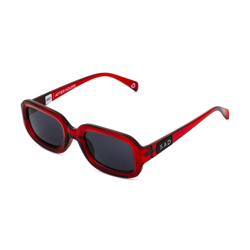 SAD After Hours Sunglasses - Blood Red