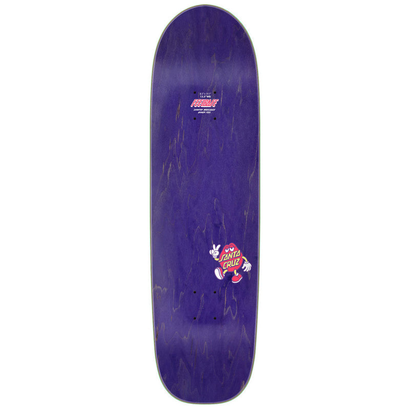 Santa Cruz Dot Dudes FeelBase Skateboard Deck - 8.50"