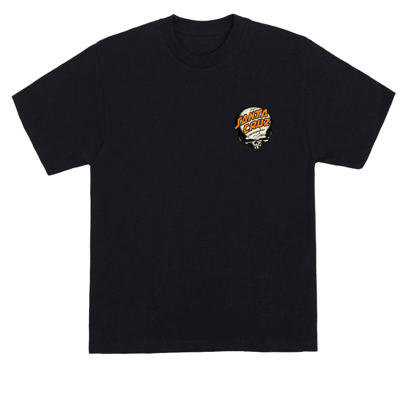 Santa Cruz O'Brien Screaming Reaper T-Shirt - Black