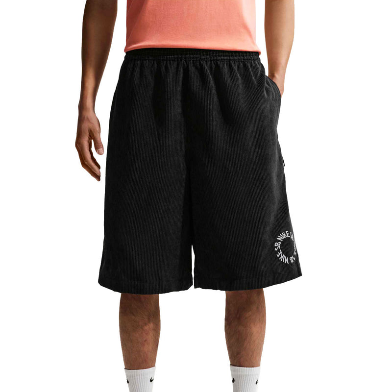 SB Cord Shorts - Black/White