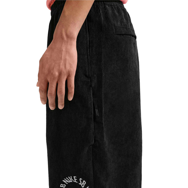 SB Cord Shorts - Black/White