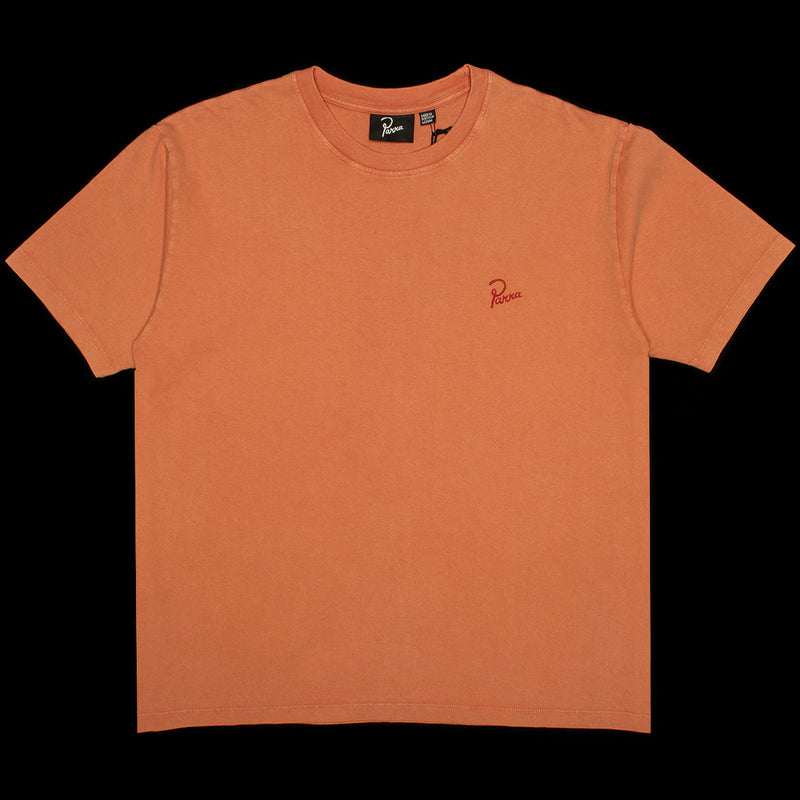 by Parra | Script Logo T-Shirt 51422 Washed Tangerine&nbsp;