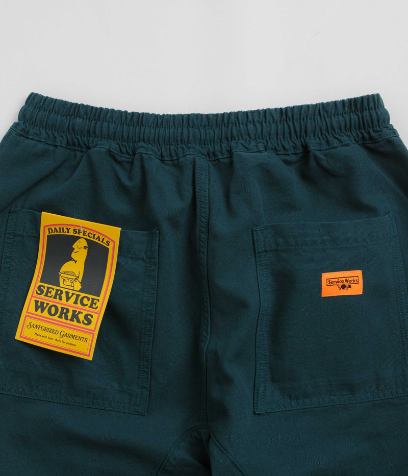 Service Works Classic Chef Pants in Petrol