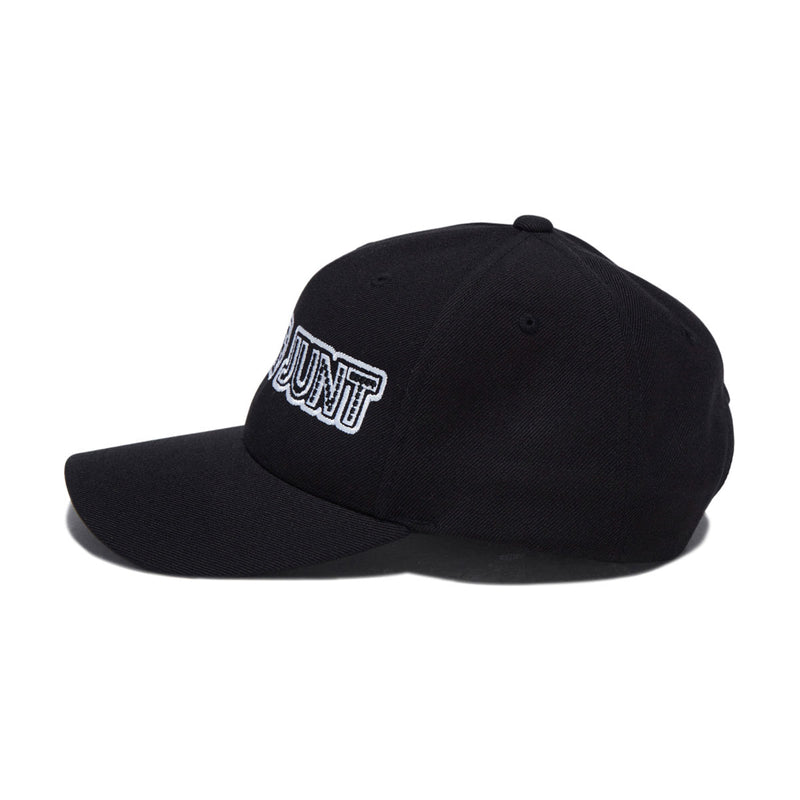 Shake Junt Stretch Logo Snapback Hat - Black