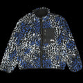 Stussy | Sherpa Reversible Jacket Blue Leopard