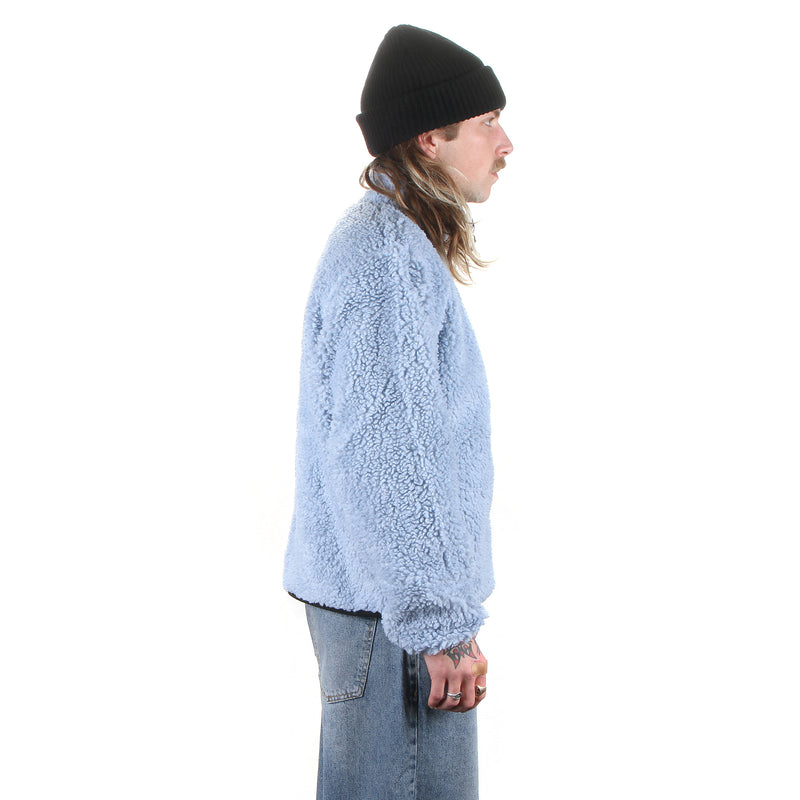 Stussy | Sherpa Reversible Jacket Light Denim