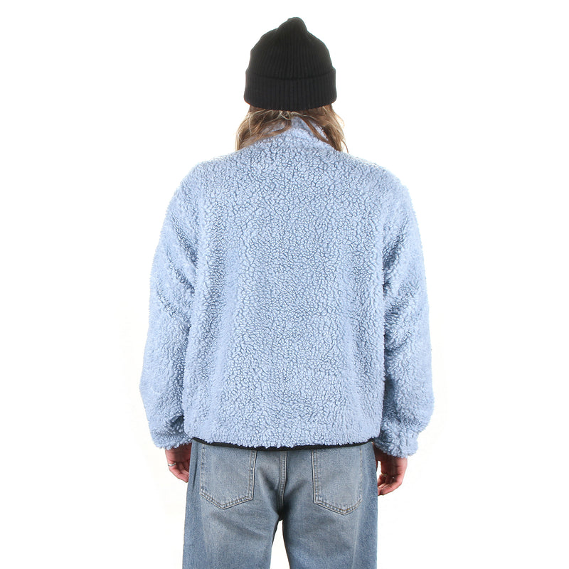 Stussy | Sherpa Reversible Jacket Light Denim