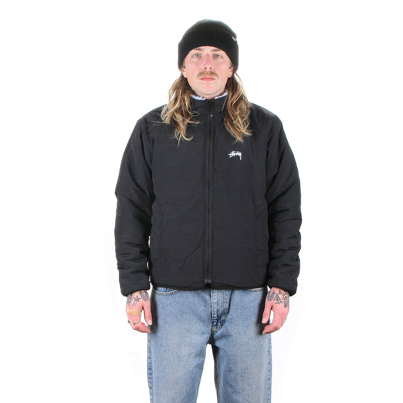 Stussy | Sherpa Reversible Jacket Light Denim