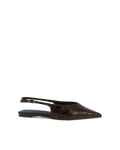 SIENA - CHOCOLATE CROC-Flats-Billini-Billini