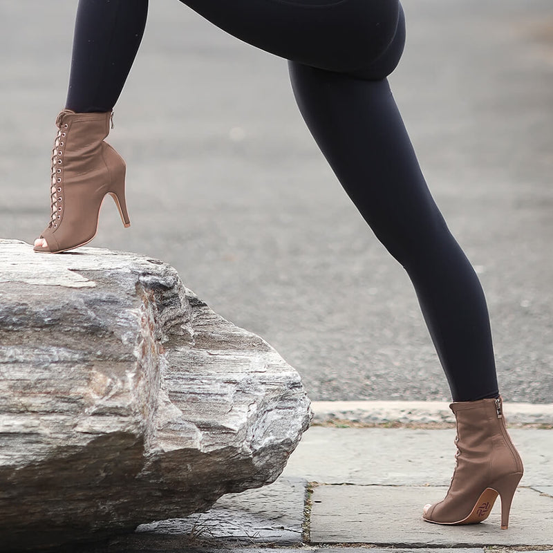 Sierralynn - Blush Vegan Suede - Street Sole