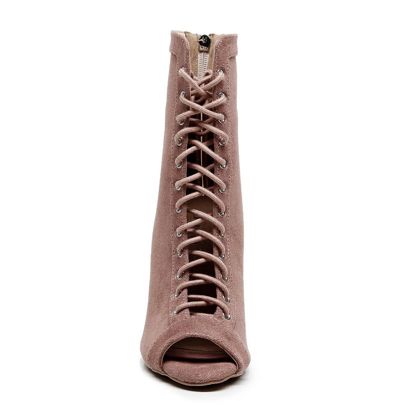 Sierralynn - Blush Vegan Suede - Street Sole