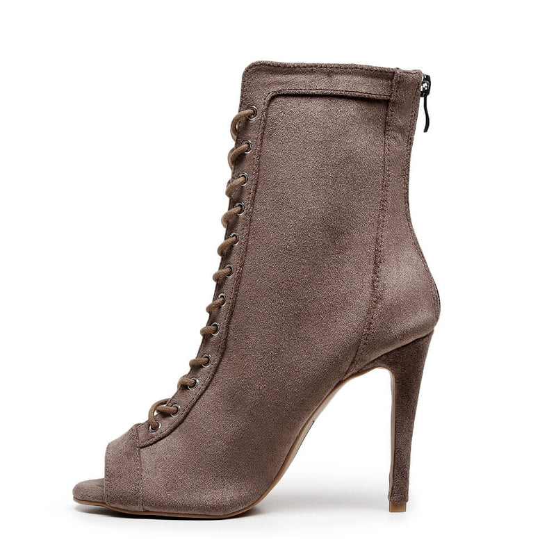 Sierralynn - Taupe Vegan Suede - Street Sole