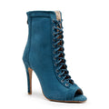 Sierralynn - Teal Vegan Suede - Street Sole