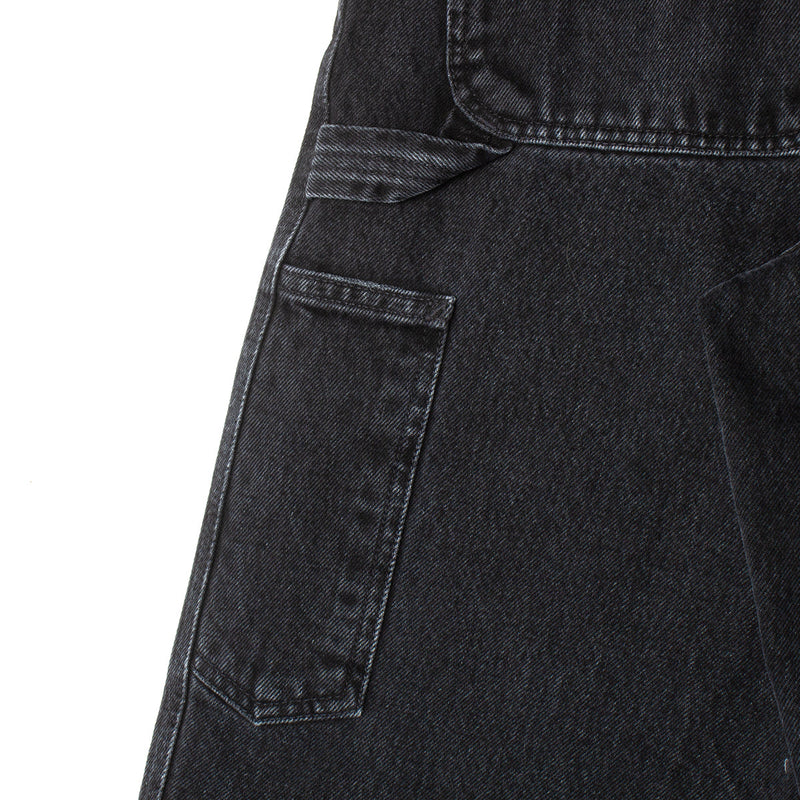 Carhartt WIP | Single Knee Pant Style # I032024-8906 Color : Black (Stone Washed)