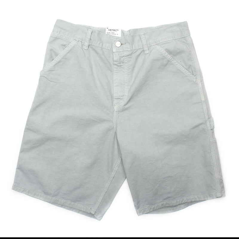 Carhartt WIP | Single Knee Short Style # I031504-1YE Color : Sonic Silver
