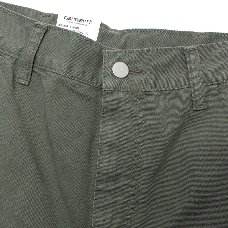 Carhartt WIP | Single Knee Short Style # I031504-1YF Color : Park