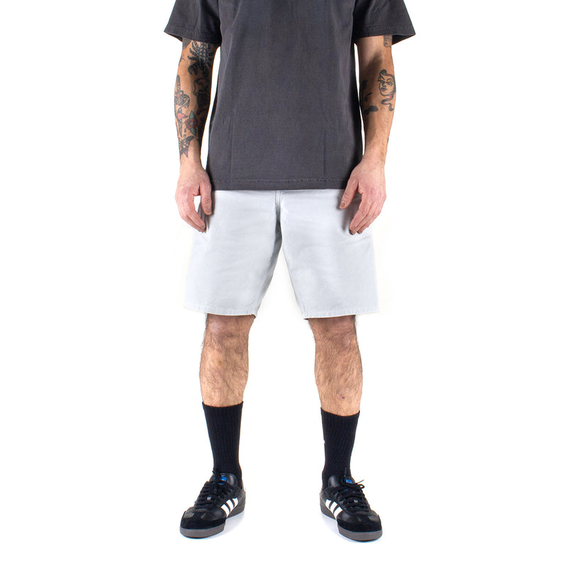 Carhartt WIP | Single Knee Short Style # I031504-1YE Color : Sonic Silver