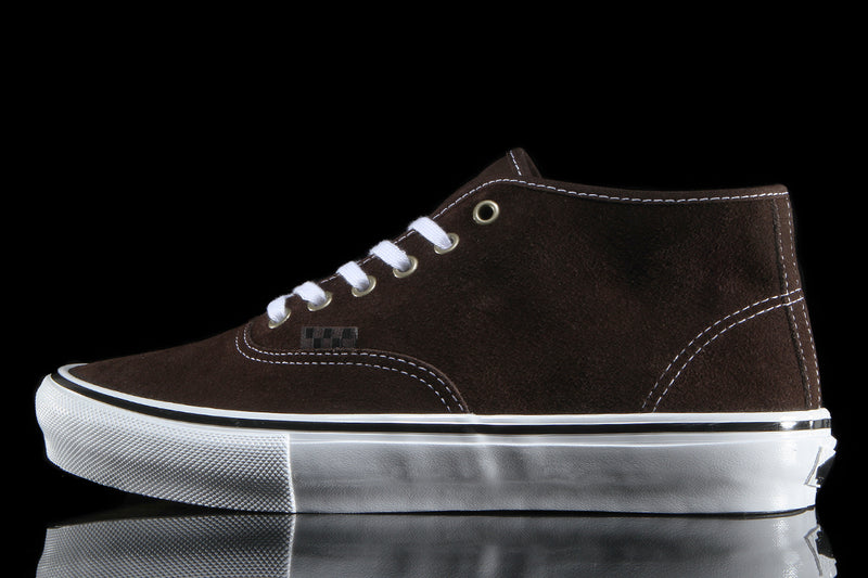 Vans | Skate Authentic Mid VCU Dark Brown / White