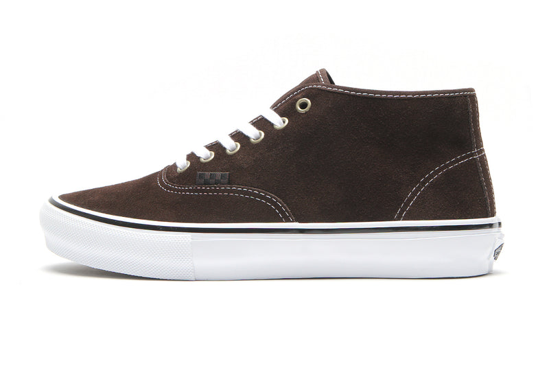 Vans | Skate Authentic Mid VCU Dark Brown / White
